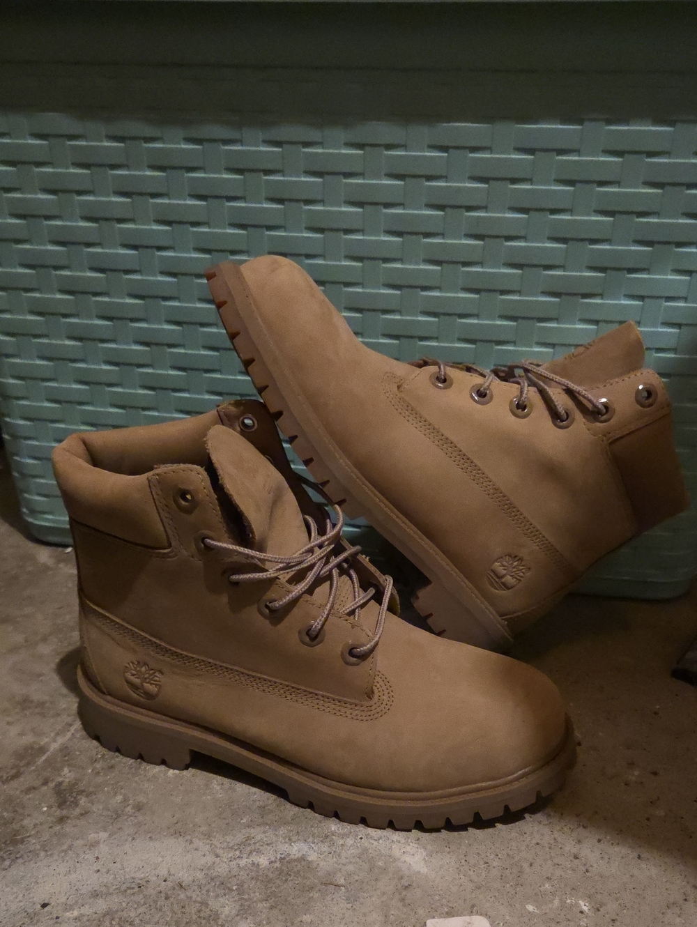Timberland Boys's Wheat Lace-Up Boots
